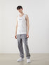 LC Waikiki Crew Neck Printed Men's Sleeveless T-Shirt